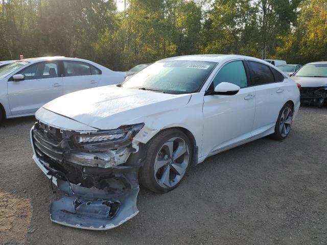 1HGCV1F94KA804083 - 2019 HONDA ACCORD TOURING WHITE photo 1