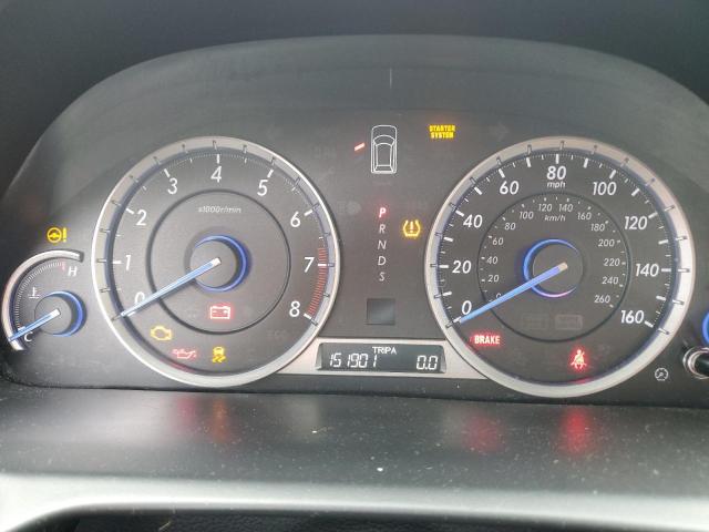 5J6TF1H56DL000715 - 2013 HONDA CROSSTOUR EXL შავი ფოტო 9