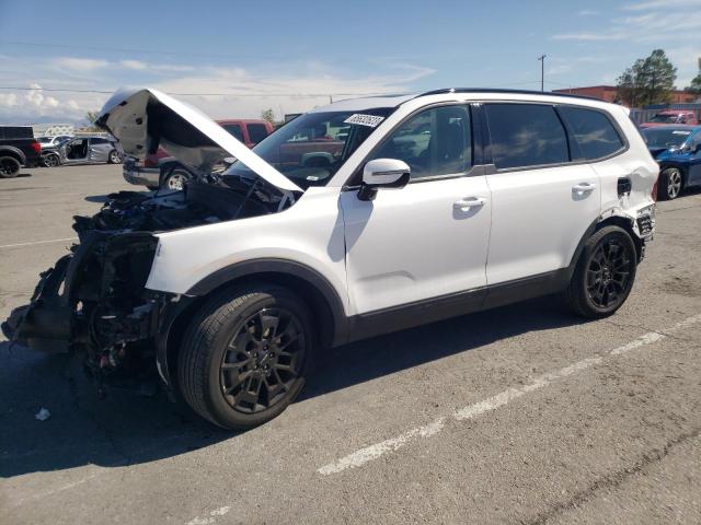 5XYP5DHC2NG228881 - 2022 KIA TELLURIDE SX WHITE photo 1