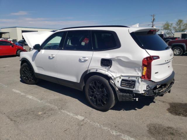 5XYP5DHC2NG228881 - 2022 KIA TELLURIDE SX WHITE photo 2