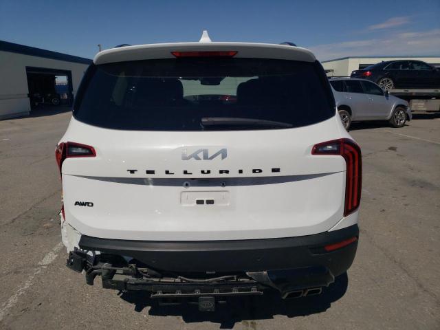 5XYP5DHC2NG228881 - 2022 KIA TELLURIDE SX WHITE photo 6