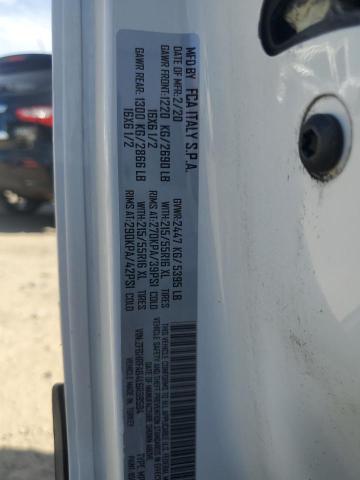 ZFBHRFAB4L6R59594 - 2020 RAM PROMASTER თეთრი ფოტო 12