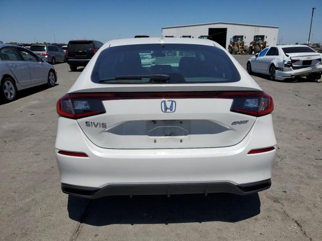 19XFL2H80PE016921 - 2023 HONDA CIVIC SPORT თეთრი ფოტო 6