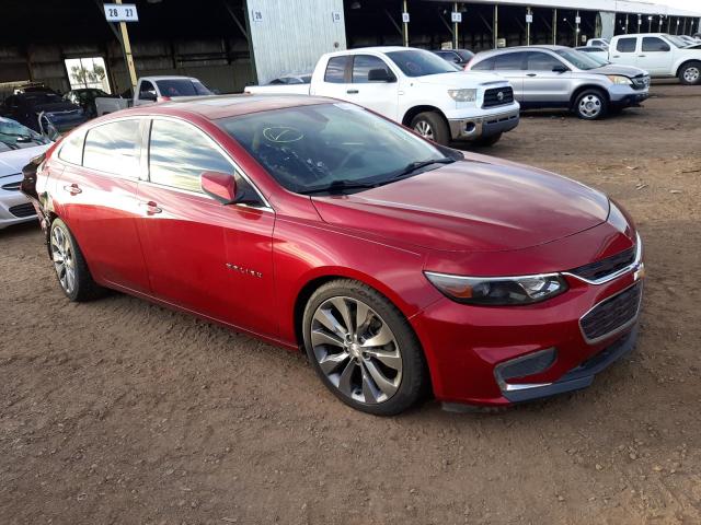 1G1ZH5SXXGF128124 - 2016 CHEVROLET MALIBU PREMIER RED photo 1