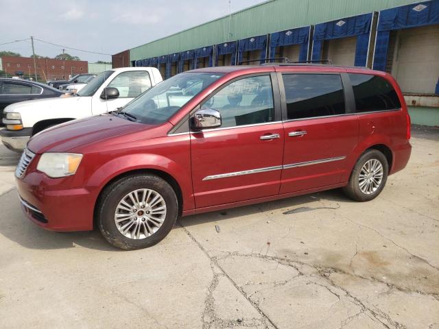 2C4RC1CG0DR534043 - 2013 CHRYSLER TOWN & COU TOURING L BURGUNDY photo 1