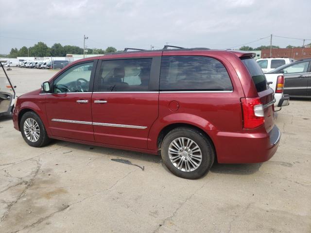 2C4RC1CG0DR534043 - 2013 CHRYSLER TOWN & COU TOURING L BURGUNDY photo 2
