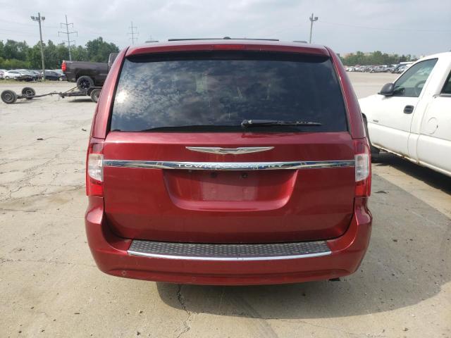 2C4RC1CG0DR534043 - 2013 CHRYSLER TOWN & COU TOURING L BURGUNDY photo 6