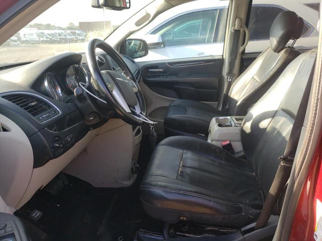 2C4RC1CG0DR534043 - 2013 CHRYSLER TOWN & COU TOURING L BURGUNDY photo 7