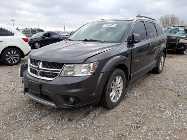 3C4PDDBG5GT183882 - 2016 DODGE JOURNEY SXT GRAY photo 2