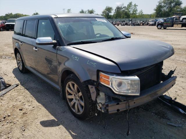 2FMGK5DC3ABD03537 - 2010 FORD FLEX LIMITED GRAY photo 4