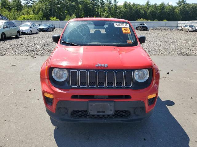 ZACNJBAB4KPK89201 - 2019 JEEP RENEGADE SPORT RED photo 5