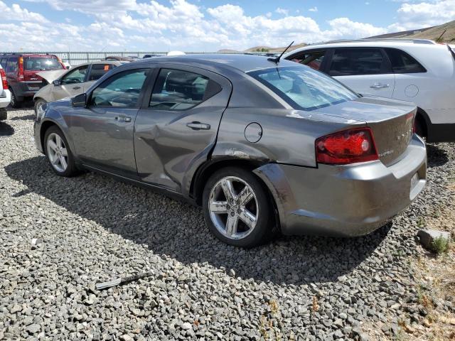 1C3CDZCB5DN707627 - 2013 DODGE AVENGER SXT SILVER photo 2