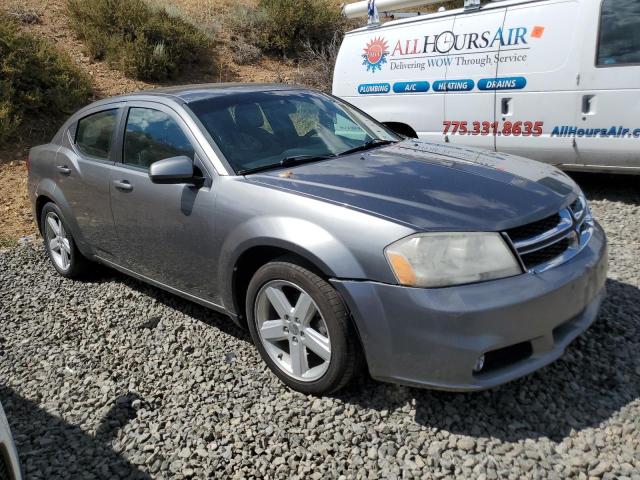 1C3CDZCB5DN707627 - 2013 DODGE AVENGER SXT SILVER photo 4