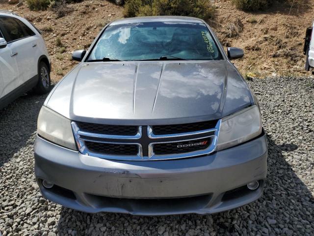 1C3CDZCB5DN707627 - 2013 DODGE AVENGER SXT SILVER photo 5