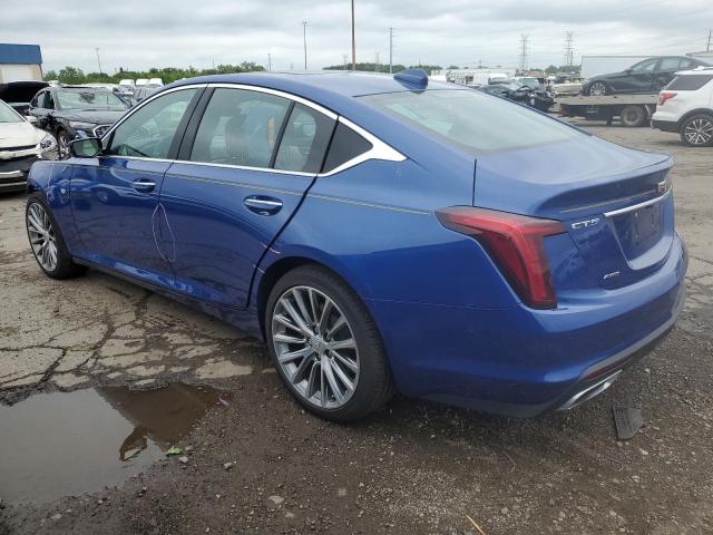 1G6DT5RWXN0107645 - 2022 CADILLAC CT5 PREMIUM LUXURY BLUE photo 2