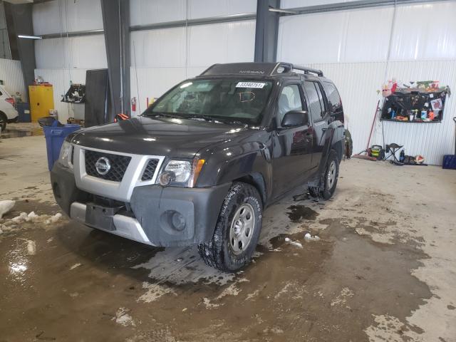 5N1AN0NU3DN823883 - 2013 NISSAN XTERRA X GRAY photo 2