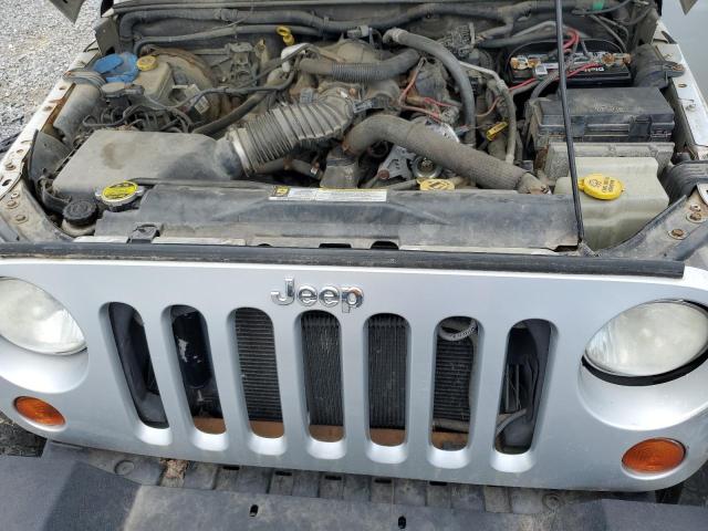 1J4BZ3H10AL120307 - 2010 JEEP WRANGLER UNLIMITED SPORT SILVER photo 12