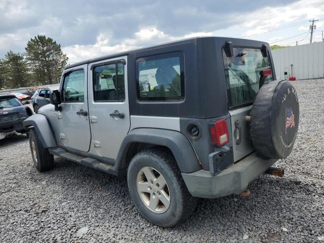 1J4BZ3H10AL120307 - 2010 JEEP WRANGLER UNLIMITED SPORT SILVER photo 2