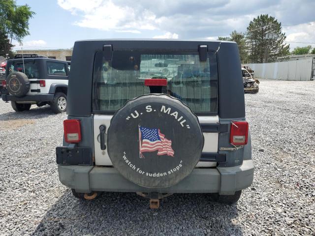 1J4BZ3H10AL120307 - 2010 JEEP WRANGLER UNLIMITED SPORT SILVER photo 6