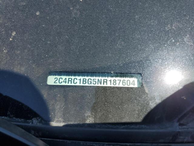 2C4RC1BG5NR187604 - 2022 CHRYSLER PACIFICA TOURING L MAROON photo 13