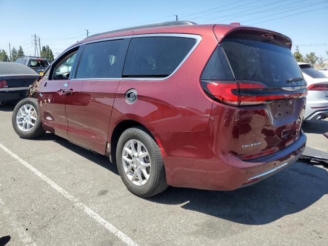 2C4RC1BG5NR187604 - 2022 CHRYSLER PACIFICA TOURING L MAROON photo 2