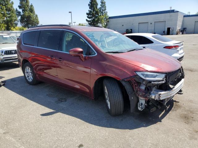 2C4RC1BG5NR187604 - 2022 CHRYSLER PACIFICA TOURING L MAROON photo 4