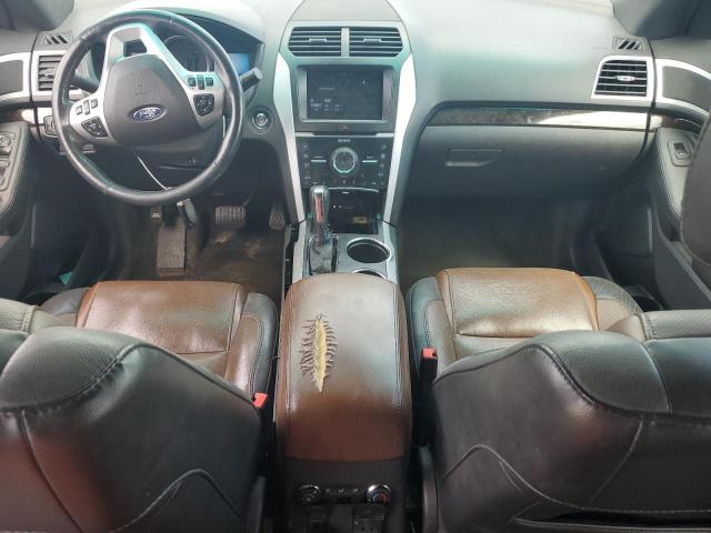 1FM5K7F98DGB52454 - 2013 FORD EXPLORER LIMITED თეთრი ფოტო 8