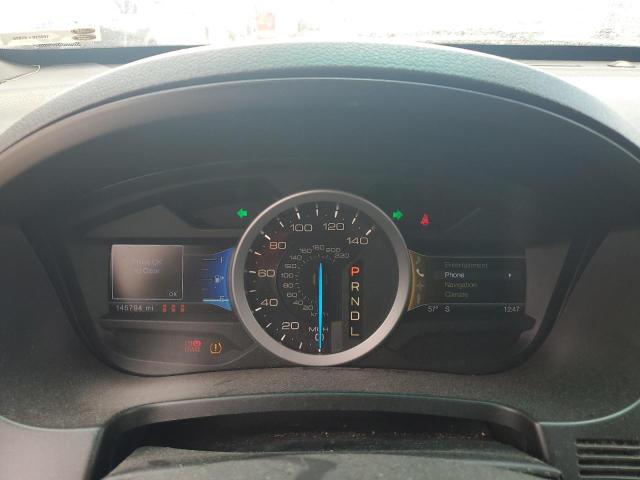 1FM5K7F98DGB52454 - 2013 FORD EXPLORER LIMITED თეთრი ფოტო 9