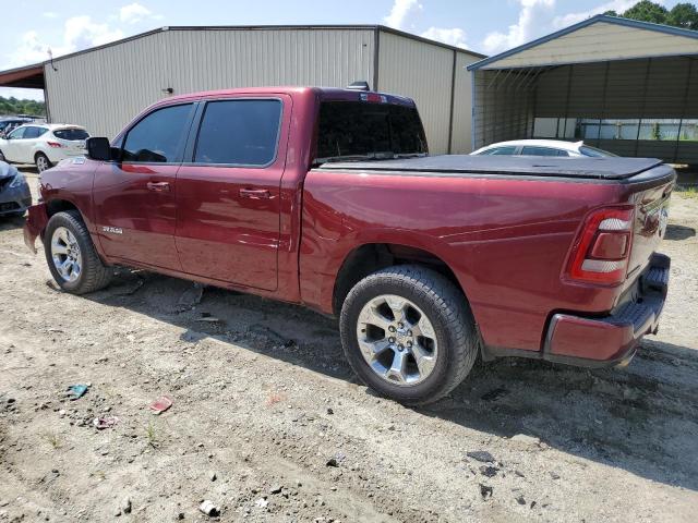 1C6SRFFT2KN734204 - 2019 RAM 1500 BIG HORN/LONE STAR BURGUNDY photo 2