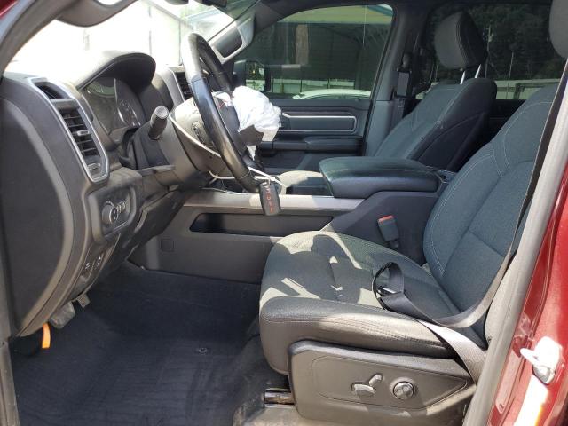 1C6SRFFT2KN734204 - 2019 RAM 1500 BIG HORN/LONE STAR BURGUNDY photo 7