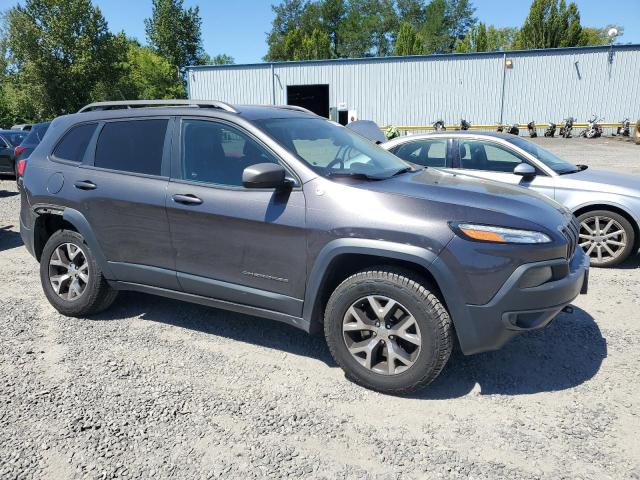 1C4PJMBS5FW575573 - 2015 JEEP CHEROKEE TRAILHAWK გრაფიტი ფოტო 4