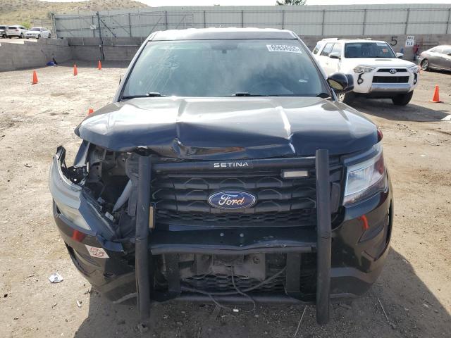 1FM5K8AR0HGB55741 - 2017 FORD EXPLORER POLICE INTERCEPTOR BLACK photo 5