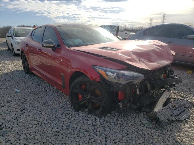 KNAE55LCXL6072526 - 2020 KIA STINGER GT2 RED photo 1