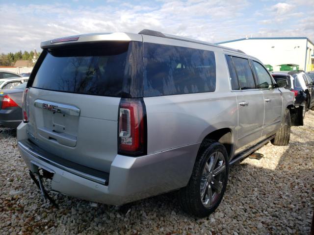 1GKS2HKJ9GR436931 - 2016 GMC YUKON XL DENALI SILVER photo 4