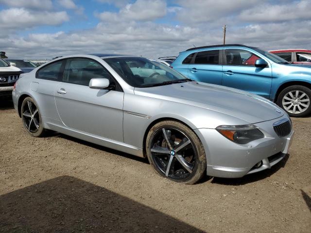 WBAEH73445B192991 - 2005 BMW 645 CI AUTOMATIC SILVER photo 4