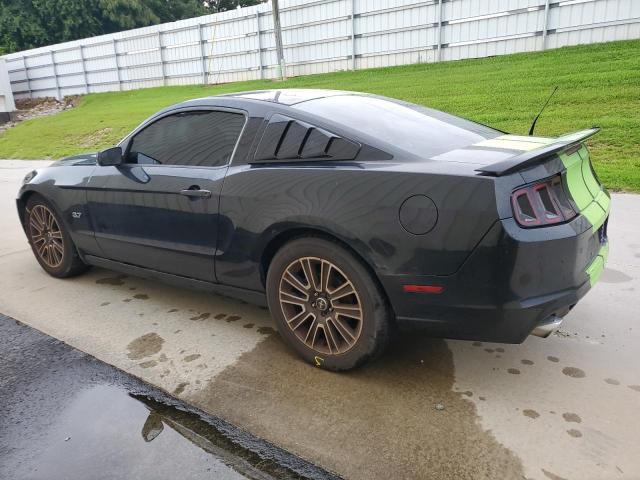 1ZVBP8AMXE5311527 - 2014 FORD MUSTANG BLACK photo 2