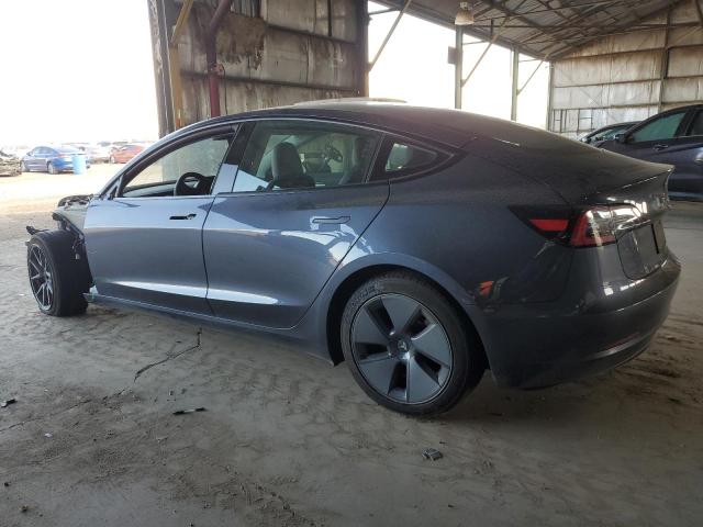 5YJ3E1EA2PF708185 - 2023 TESLA MODEL 3 فحمي صورة 2