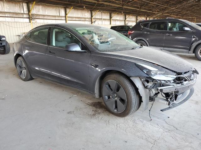 5YJ3E1EA2PF708185 - 2023 TESLA MODEL 3 فحمي صورة 4
