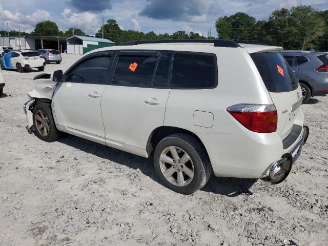 JTEDS41A182020134 - 2008 TOYOTA HIGHLANDER თეთრი ფოტო 2