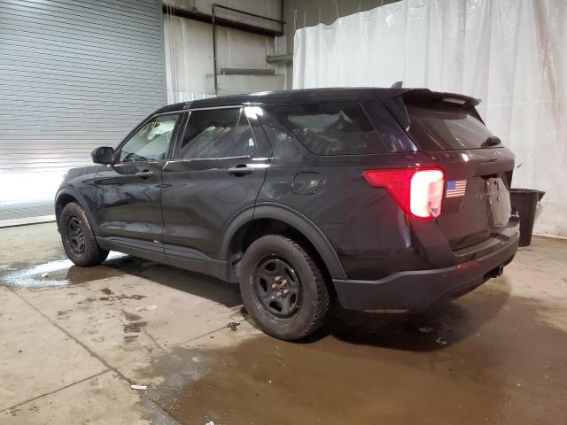 1FM5K8ABXMGA33790 - 2021 FORD EXPLORER POLICE INTERCEPTOR BLACK photo 2