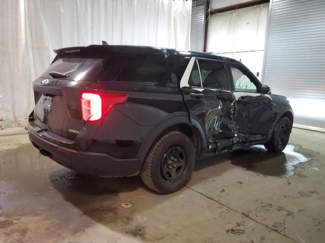 1FM5K8ABXMGA33790 - 2021 FORD EXPLORER POLICE INTERCEPTOR BLACK photo 3