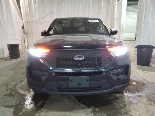 1FM5K8ABXMGA33790 - 2021 FORD EXPLORER POLICE INTERCEPTOR BLACK photo 5