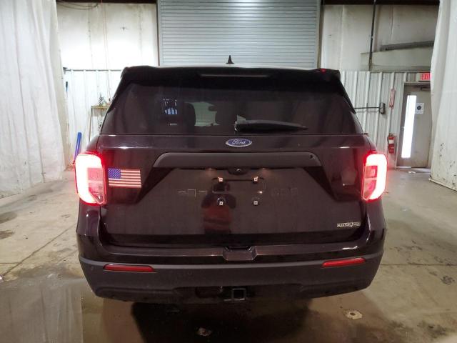 1FM5K8ABXMGA33790 - 2021 FORD EXPLORER POLICE INTERCEPTOR BLACK photo 6