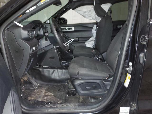 1FM5K8ABXMGA33790 - 2021 FORD EXPLORER POLICE INTERCEPTOR BLACK photo 7