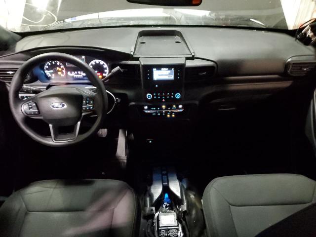 1FM5K8ABXMGA33790 - 2021 FORD EXPLORER POLICE INTERCEPTOR BLACK photo 8