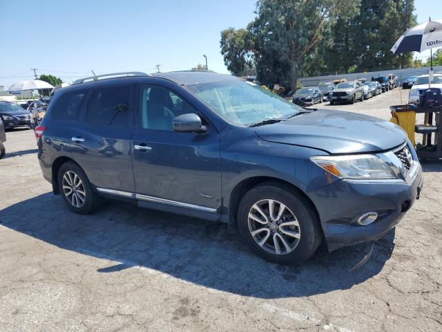 5N1CR2MM0EC661850 - 2014 NISSAN PATHFINDER SV HYBRID GRAY photo 4