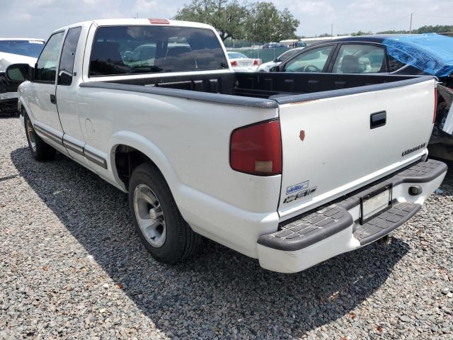 1GCCS19W818132799 - 2001 CHEVROLET S TRUCK S10 WHITE photo 2