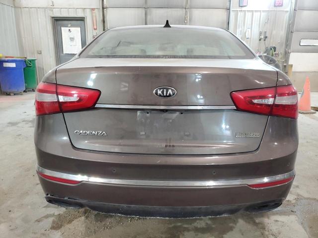 KNALN4D74E5119660 - 2014 KIA CADENZA PREMIUM BROWN photo 6