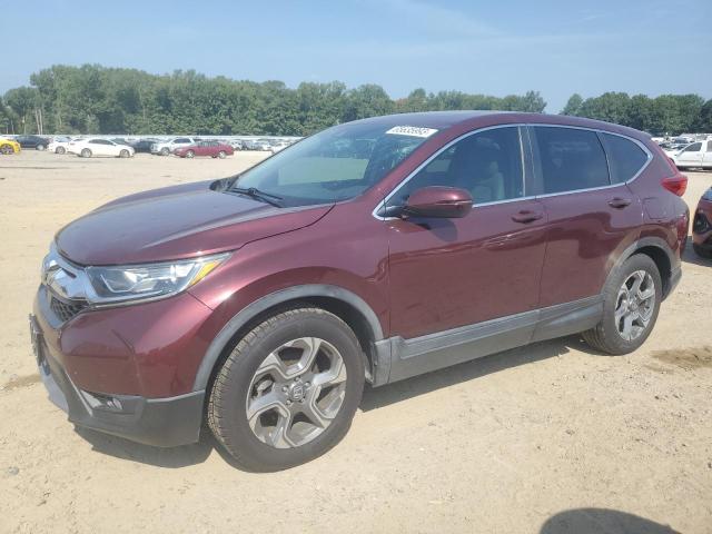 2HKRW1H83HH505194 - 2017 HONDA CR-V EXL BURGUNDY photo 1