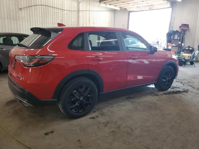 3CZRZ2H52SM708009 - 2025 HONDA HR-V SPORT RED photo 3